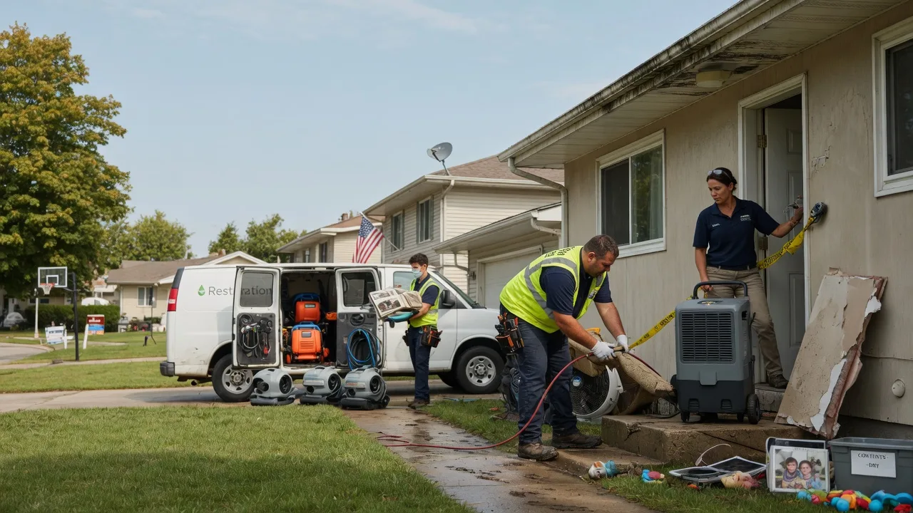 Water Damage Restoration in Harper, KS near me